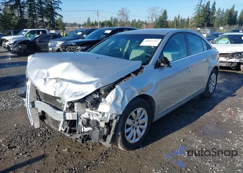 2011 Chevrolet Cruze Ls из США, поврежденный, VIN 1G1PC5SH9B7253116